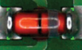 Figure 2. Melf diode polarity detection